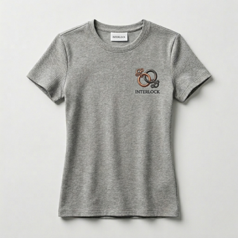 INTERLOCK short sleeve T-SHIRT
