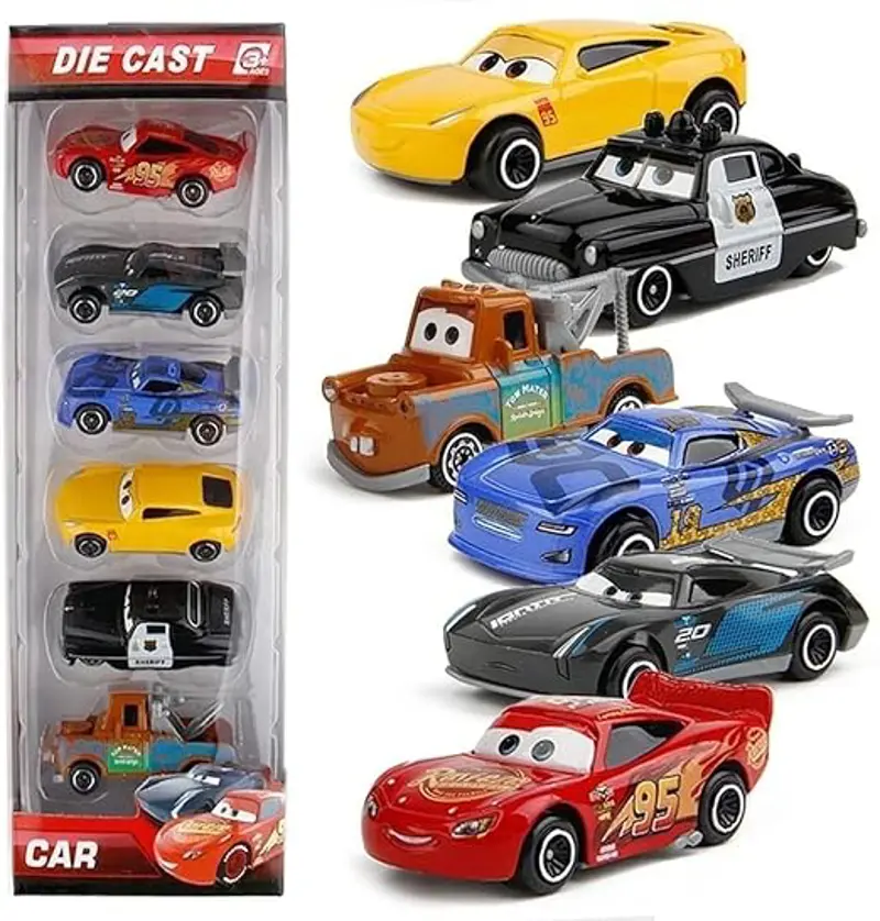 Galaxy Hi-Tech Mini Metal Die Cast Car Toy Vehicle Play Set