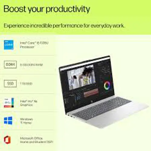 HP 15, 13th Gen Intel Core i5-1335U Laptop