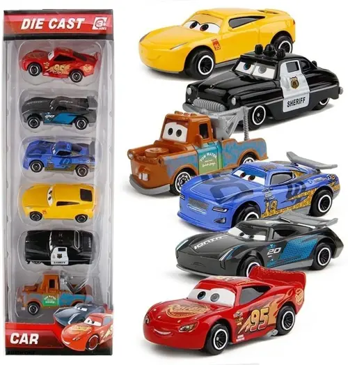 Galaxy Hi-Tech Mini Metal Die Cast Car Toy Vehicle Play Set